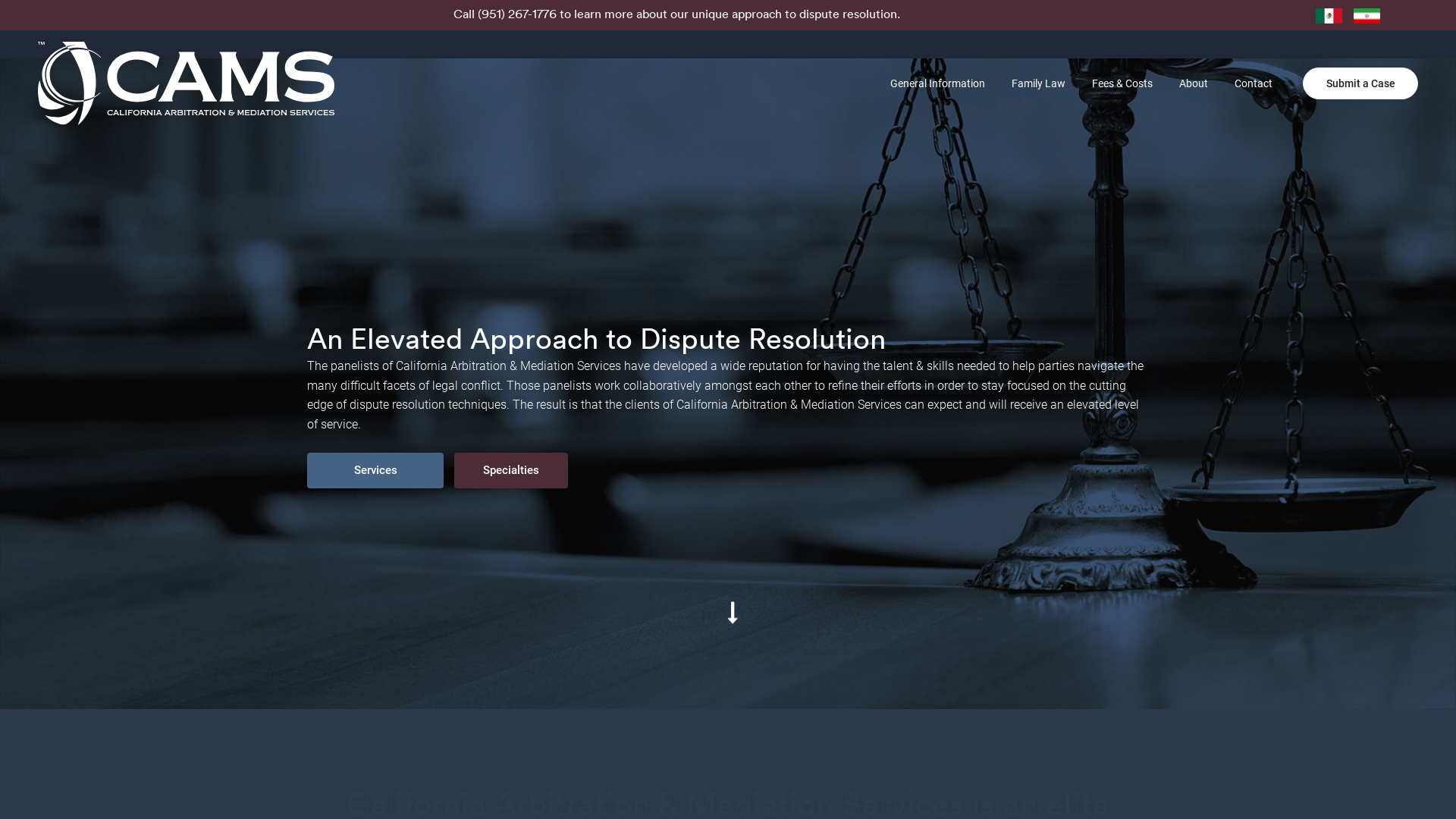 California Arbitration & Mediation Services